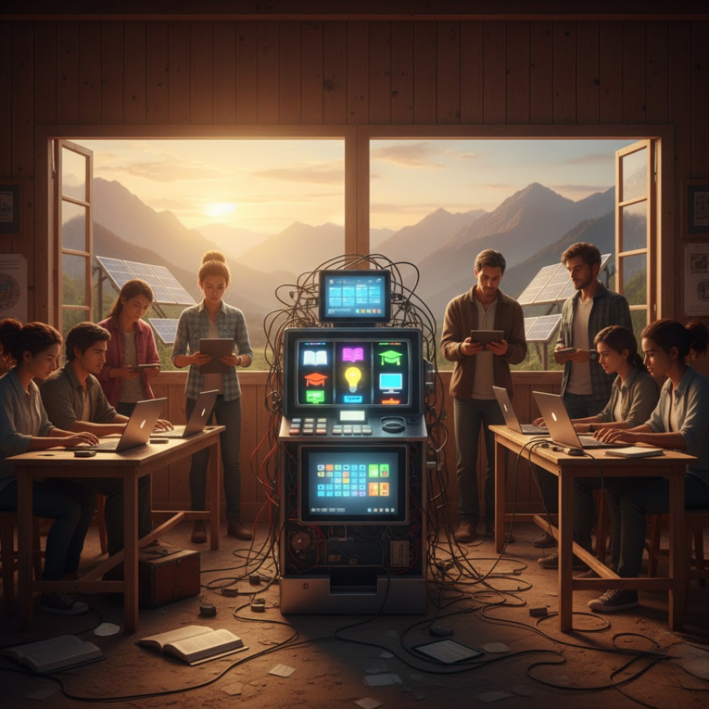 Spinning Hope: Literasi Digital di Daerah Terpencil yang Terpinggirkan